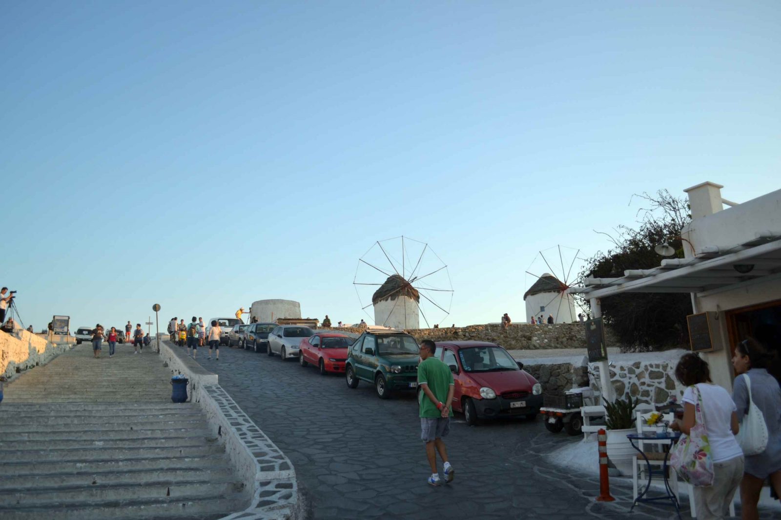 moinhos de vento mykonos