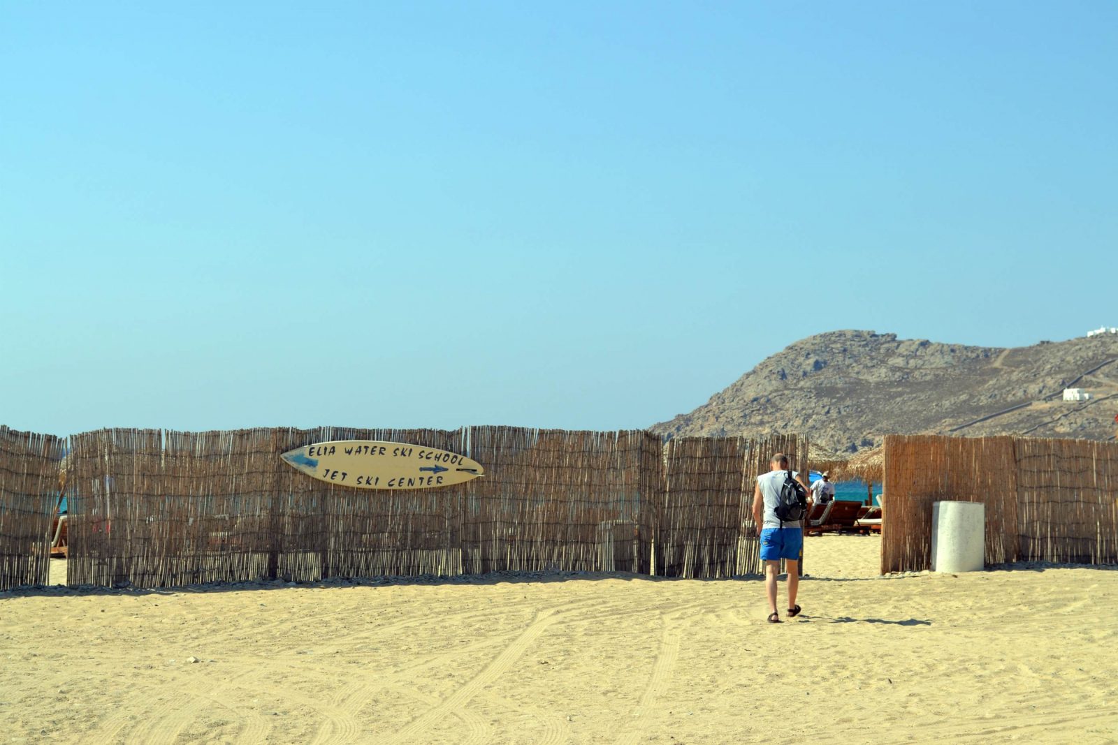 como chegar na elia beach de mykonos