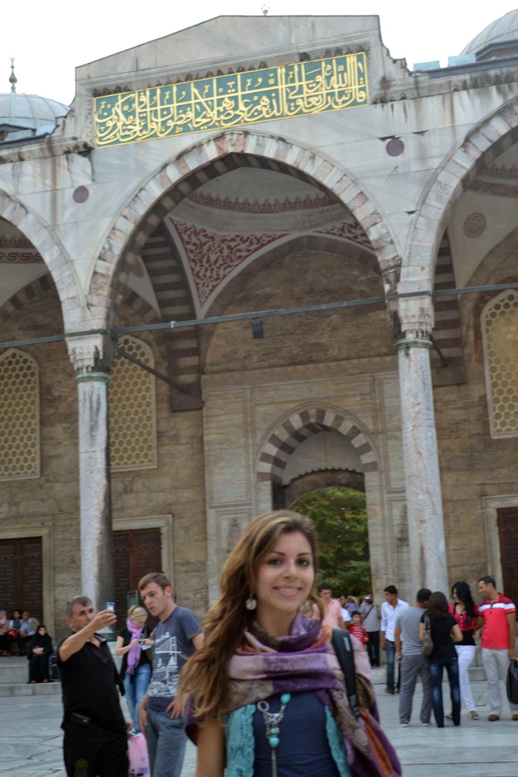 patio interno mesquita azul