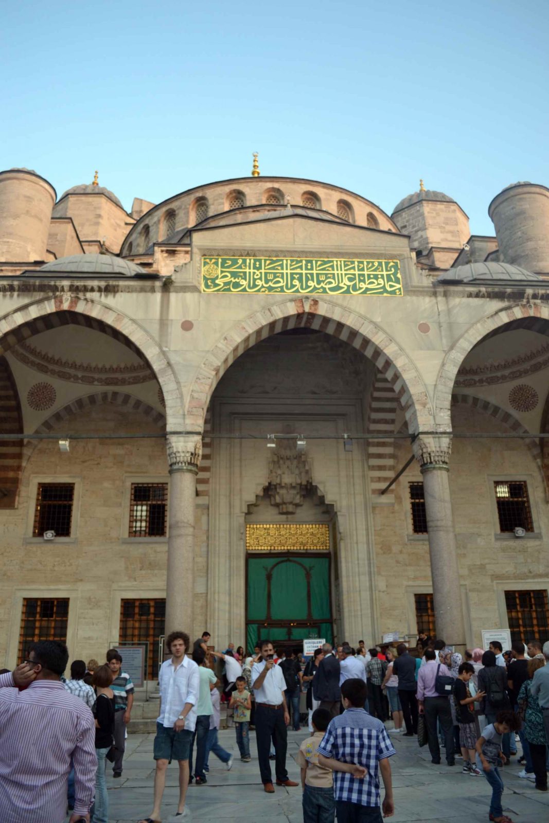 exterior mesquita azul