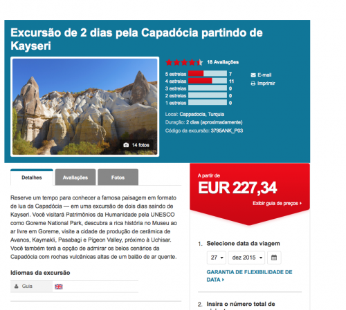 excursao capadocia