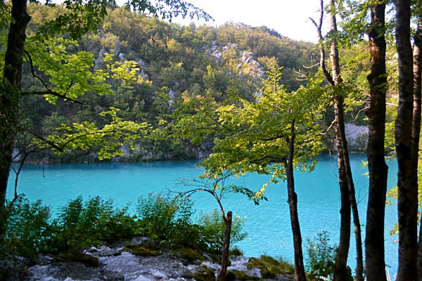 paisagem incrivel lagos plitvice croacia