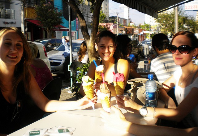 sorveterias em curitiba freddo