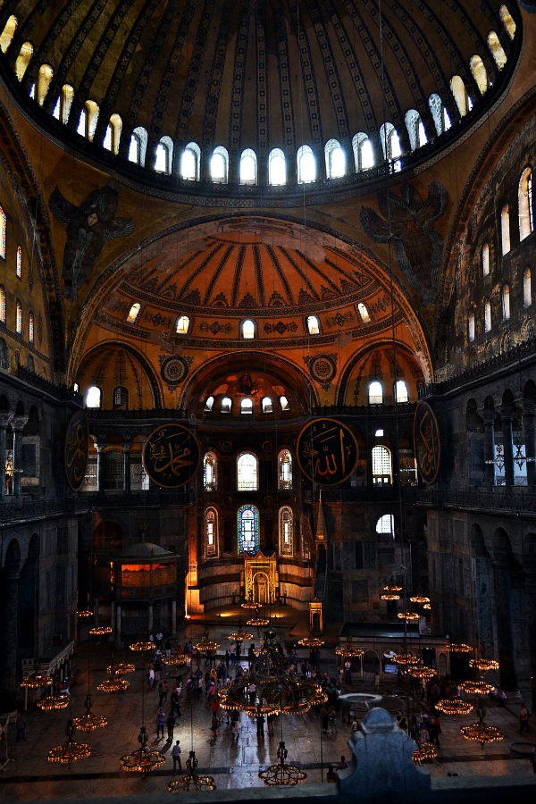 candelabros hagia sofia istambul