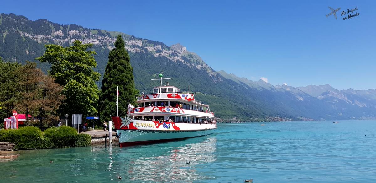 passeio de barco em interlaken