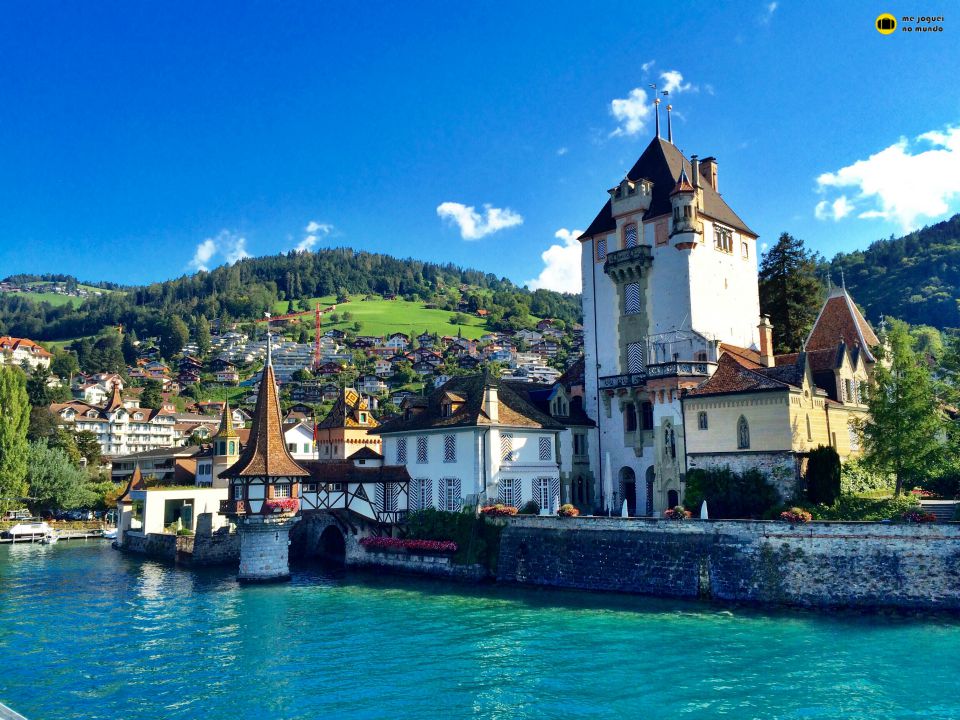 Verão na suiça Thun