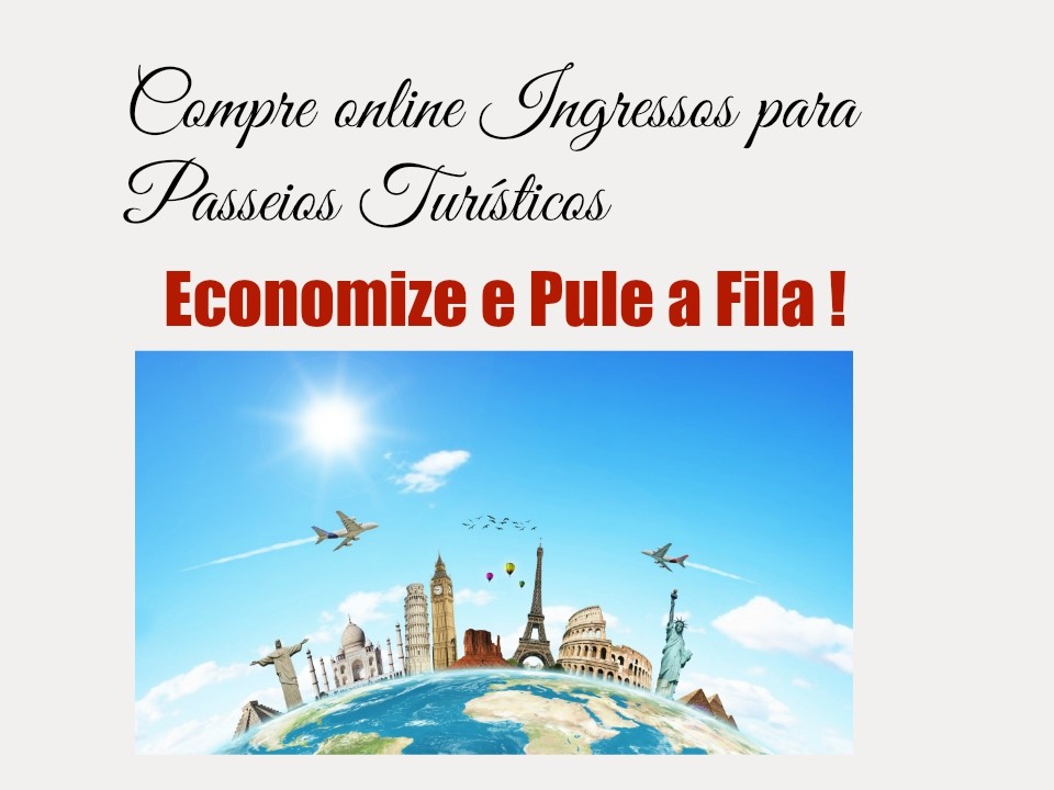 compre ingressos online e pule a fila