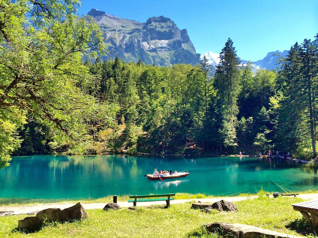 lago blausee suiça