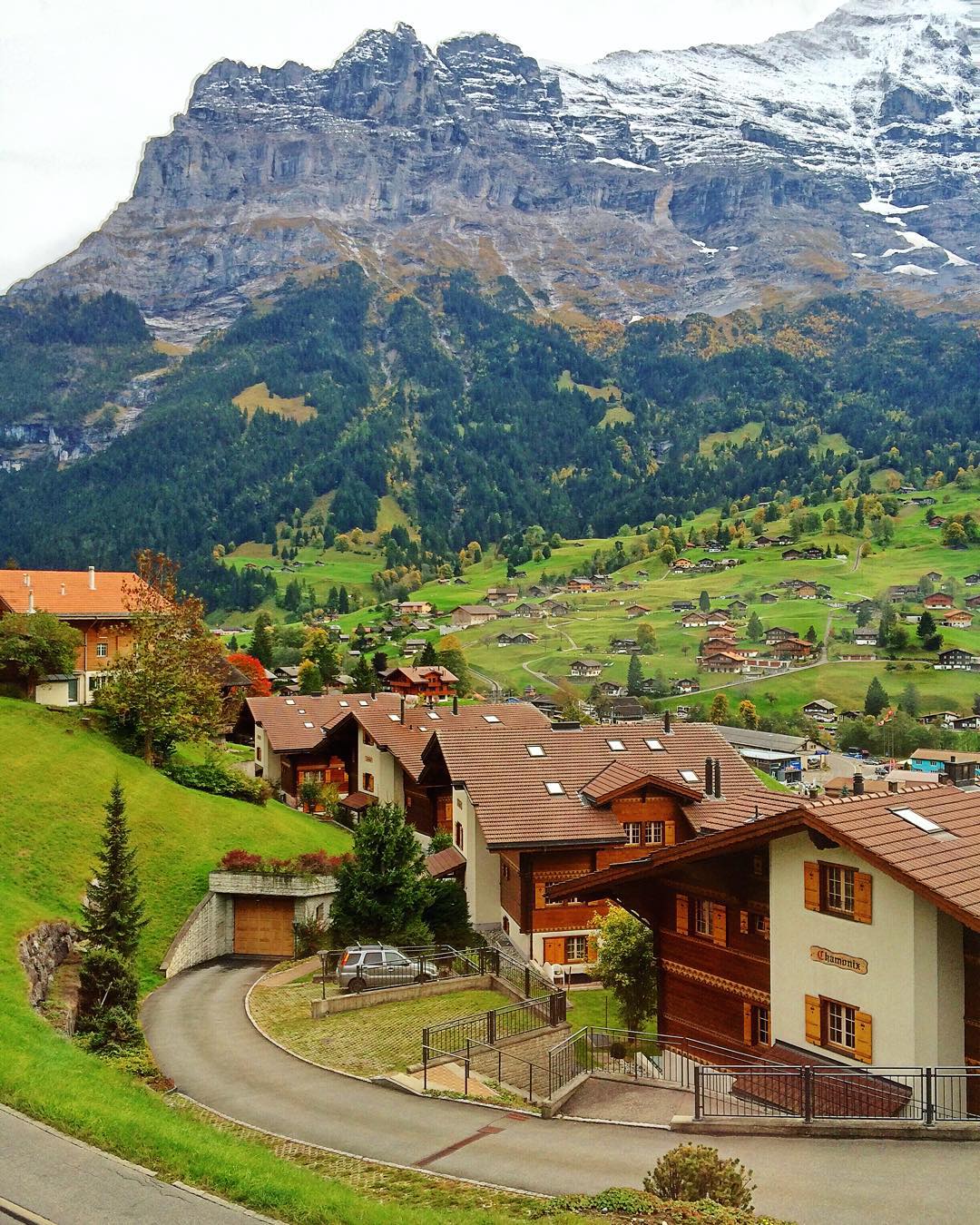 grindelwald vila alpina suica