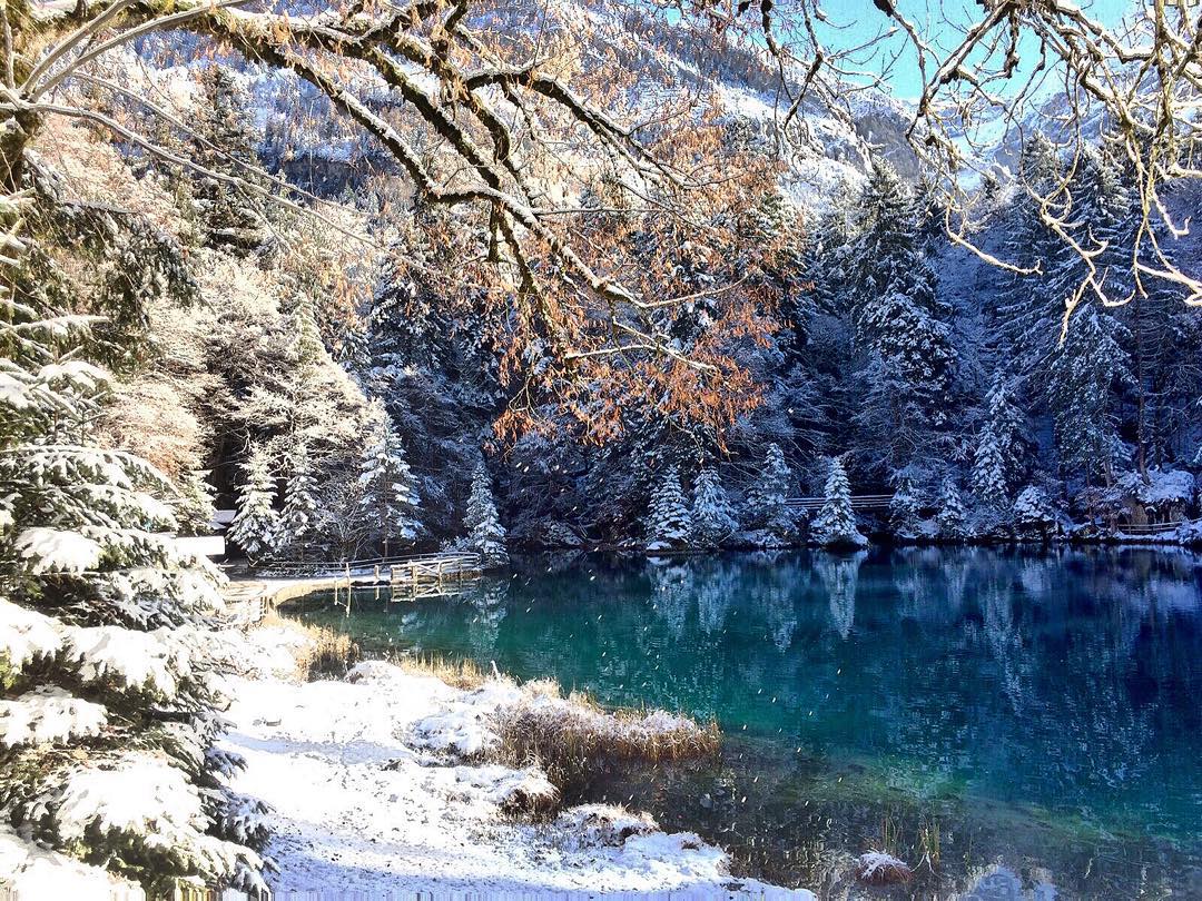 lago blausee suiça