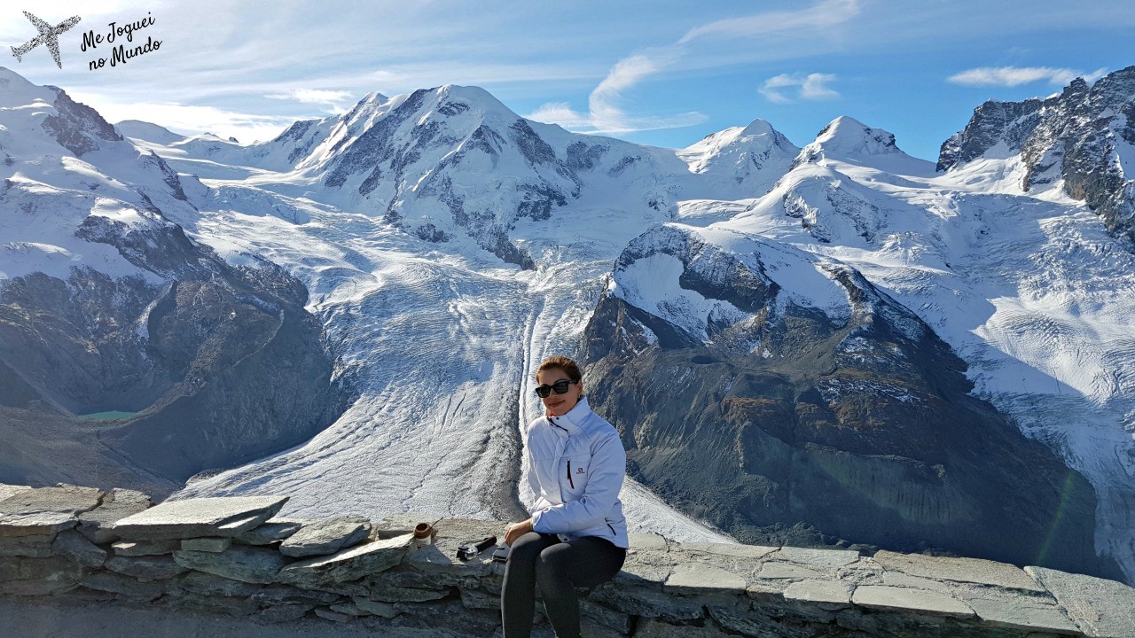 glaciar zermatt inverno