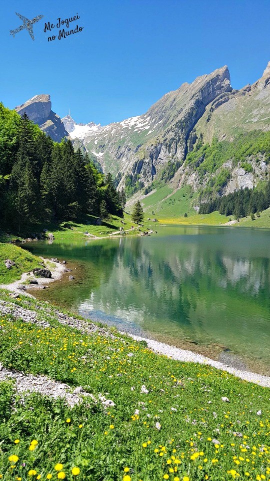 lago seealpsee suiça