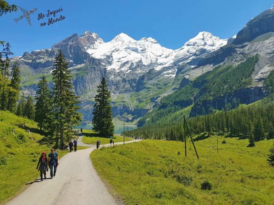 trilha lago oeschinen