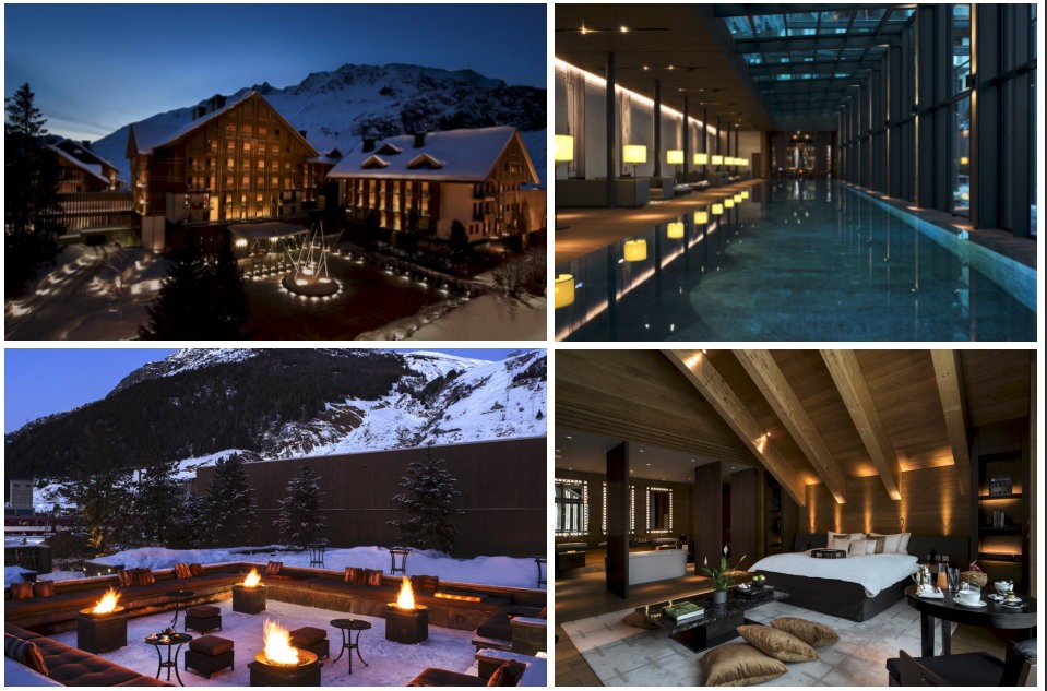 hotel chedi andermatt suiçA