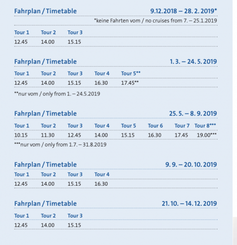 passeio de barco lucerne horarios