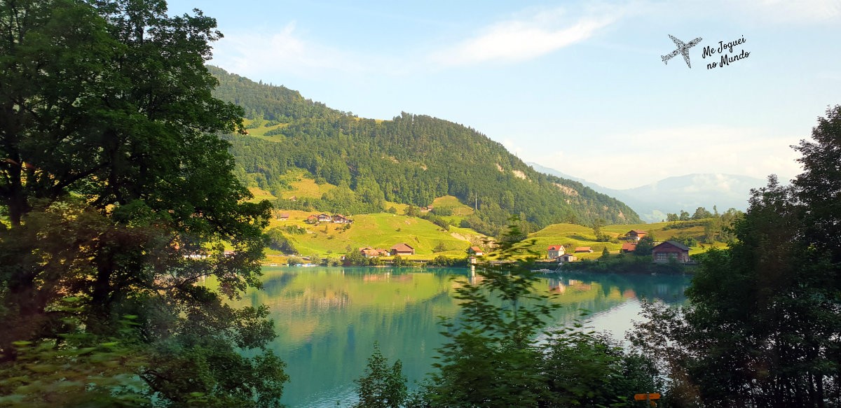 de lucerne a interlaken de trem