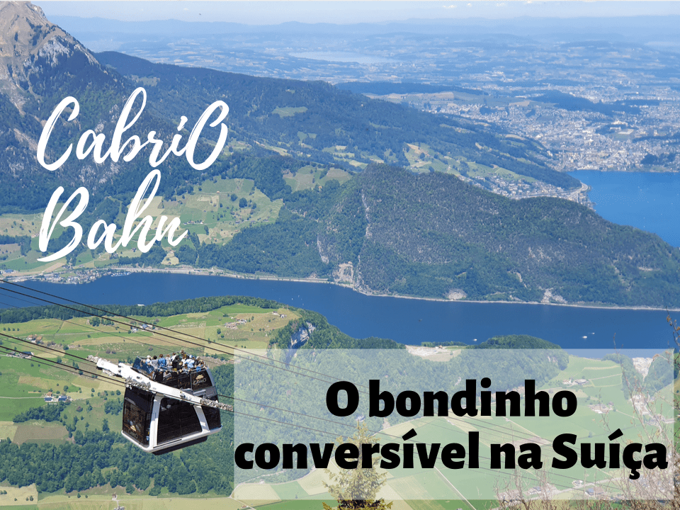 o bondinho conversivel na suica