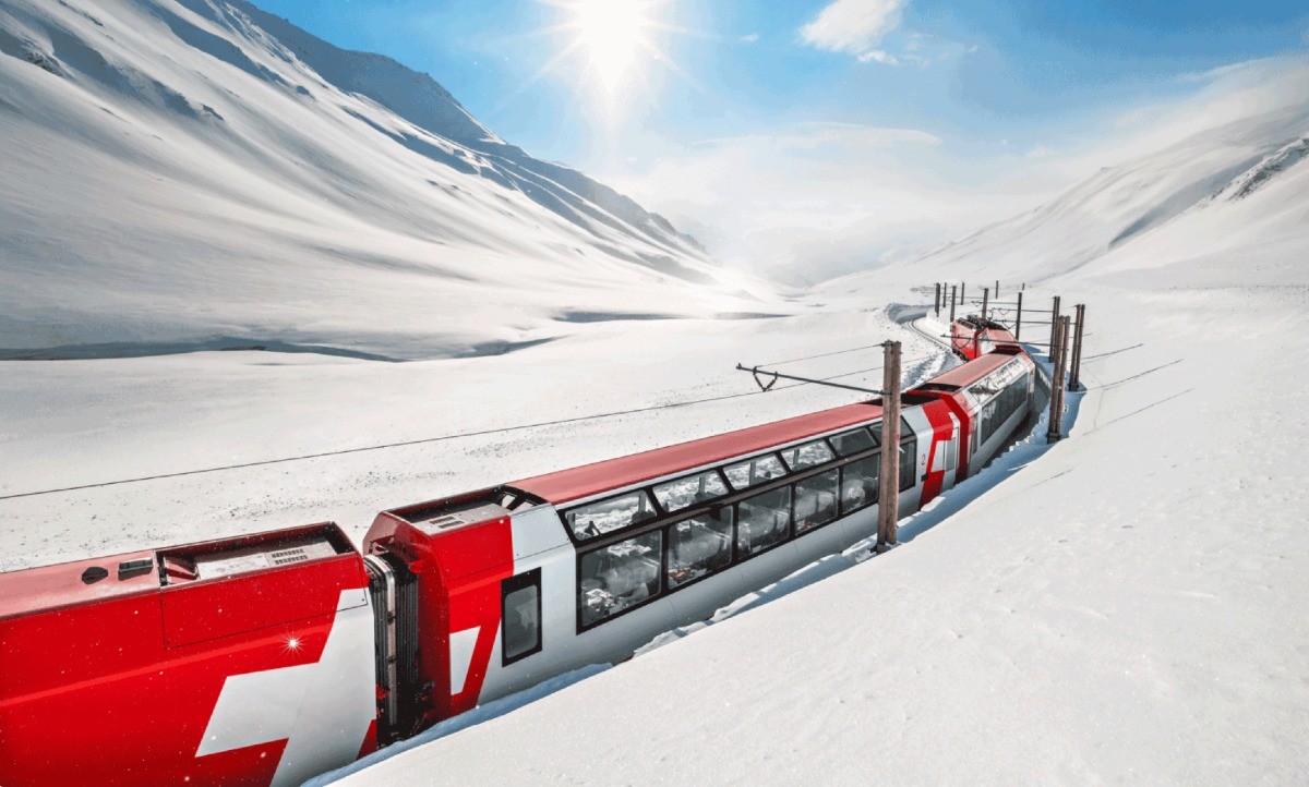 Glacier Express desconto swiss travel pass