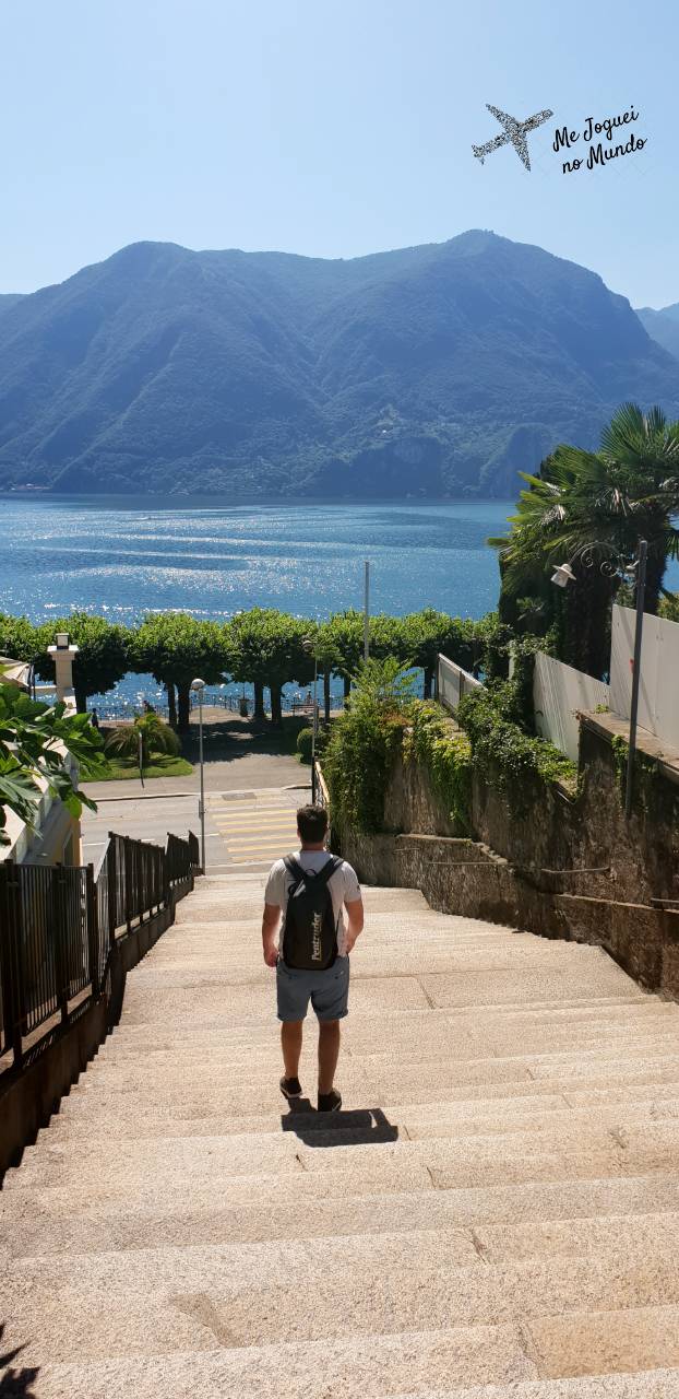 caminho lugano até paradiso