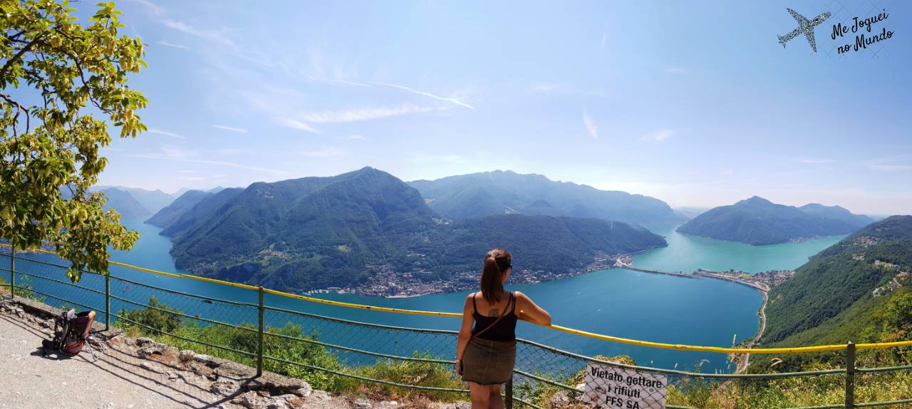 vista panoramica monte san salvatore lugano