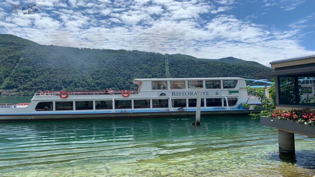 passeio de barco lago lugano