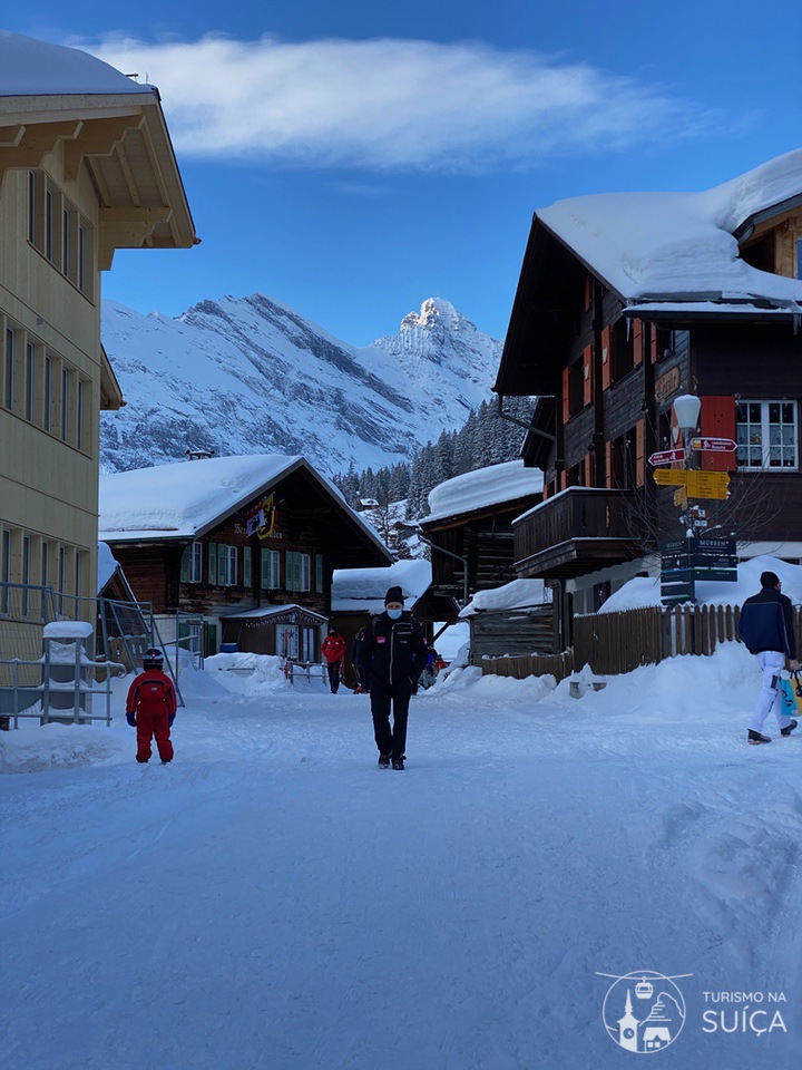 como é mürren no inverno