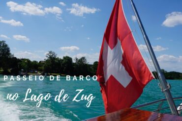 passeio de barco pelo lago de zug