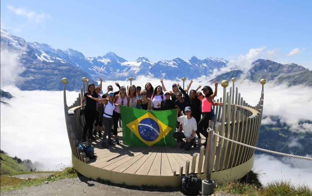 trilhas na suíça wengen