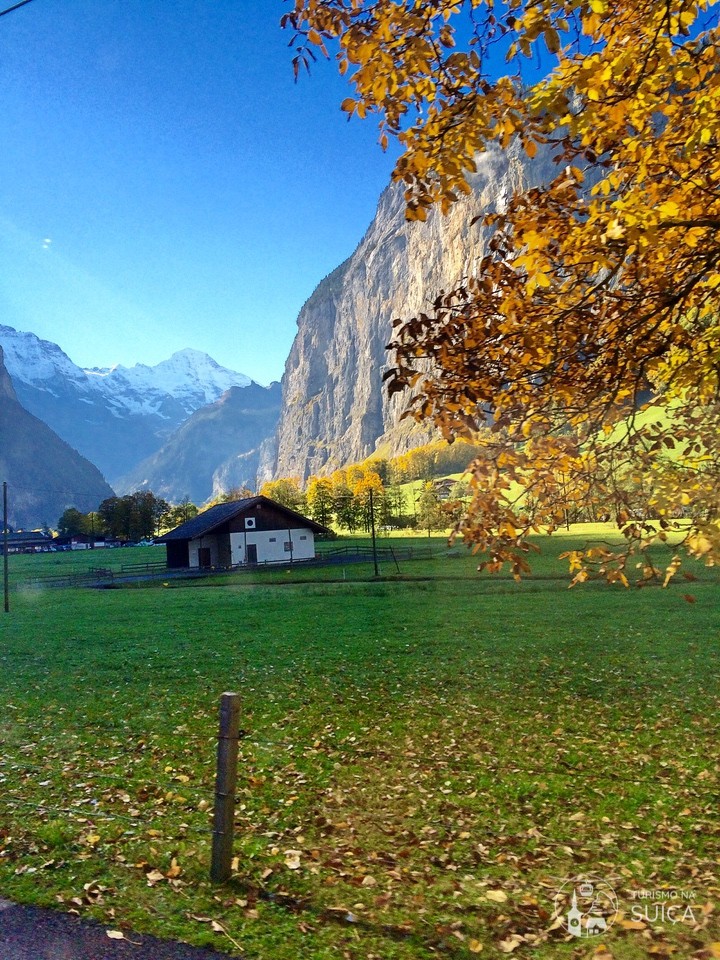 lauterbrunnen no outono