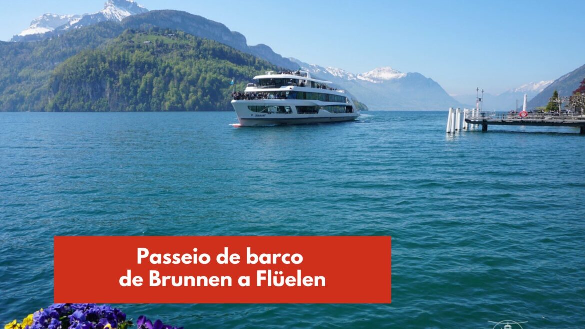 barco de brunnen a fluelen suiça