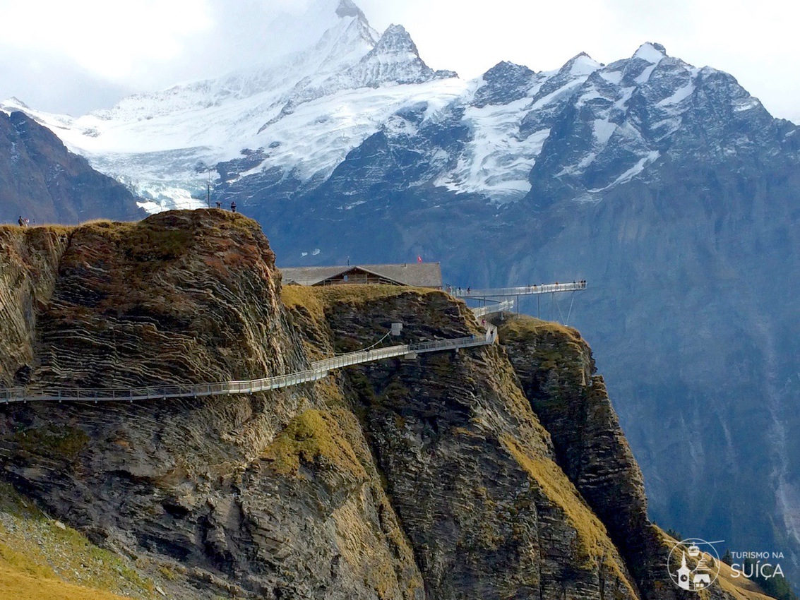 passarela clifwalk em grindelwald