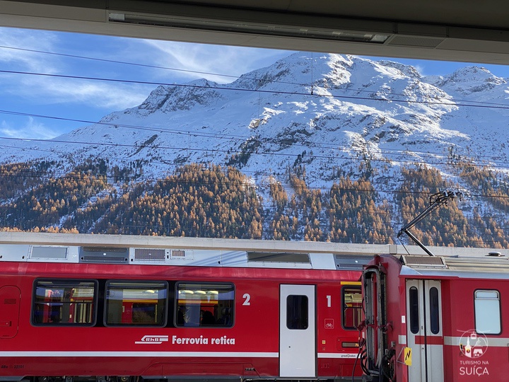 como chegar em st moritz suiça