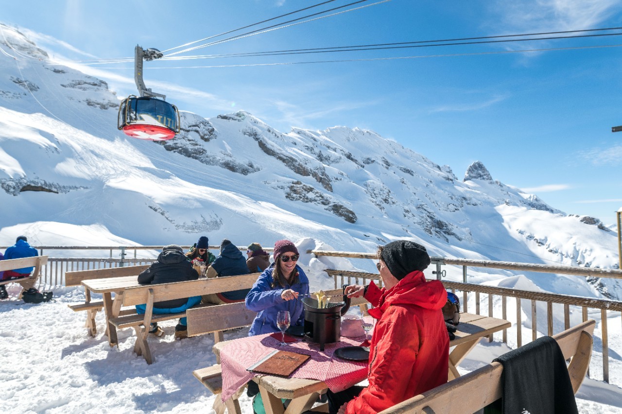 passeio ao monte titlis em engelberg