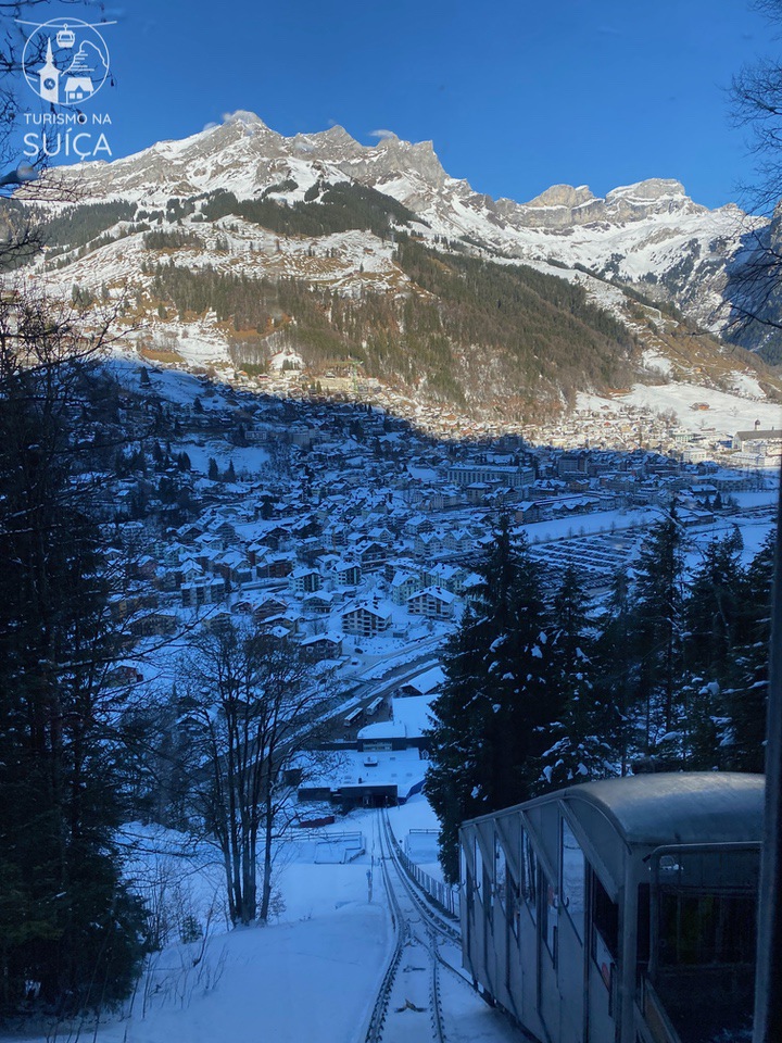 funicular vale de Engelberg