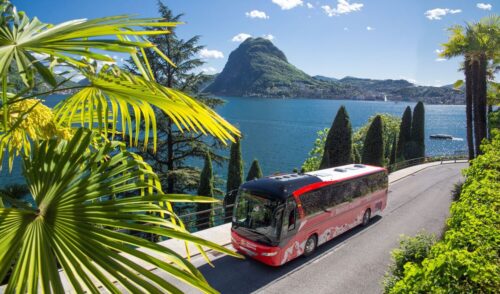 Bernina express ônibus lugano