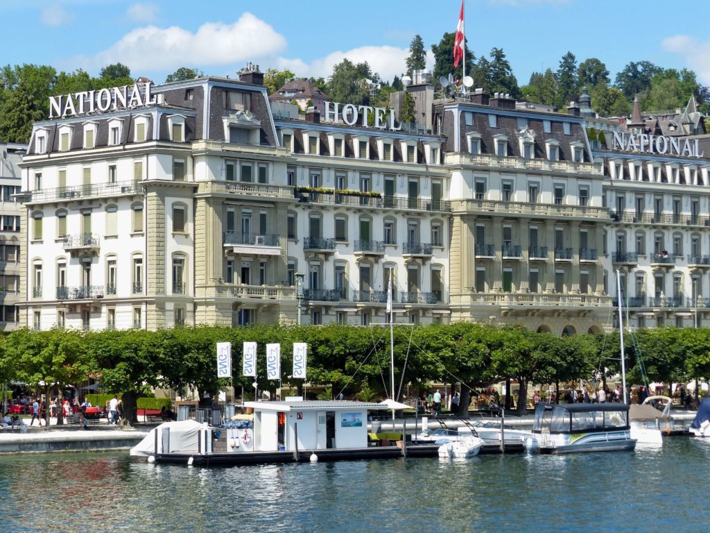 hotel de luxo em lucerne